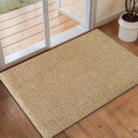 Davy | Paillasson naturel en jute - paillasson durable et élégant pour entrées raffinées
