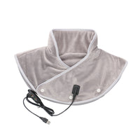 Davy | Masajeador Calefactable para Cuello y Hombros | Alivio del Estrés y Relajación Muscular | Alimentado por USB y Ajustable