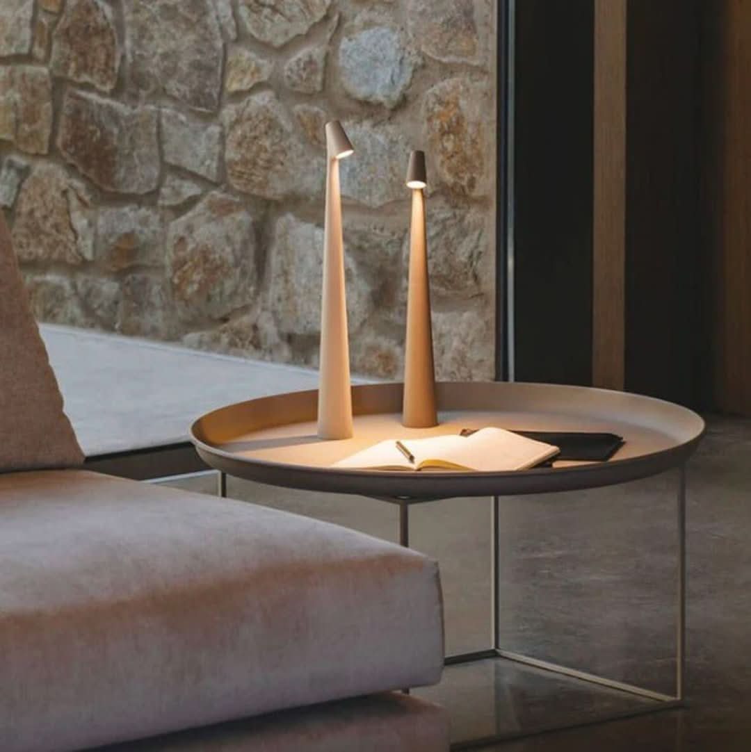 Davy | Nordic Minimalist Design Mood Light | Wireless | LED | Reading Lamp | Table Lamp