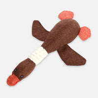 Davy | Juguete de pato de peluche para perro con chirriador
