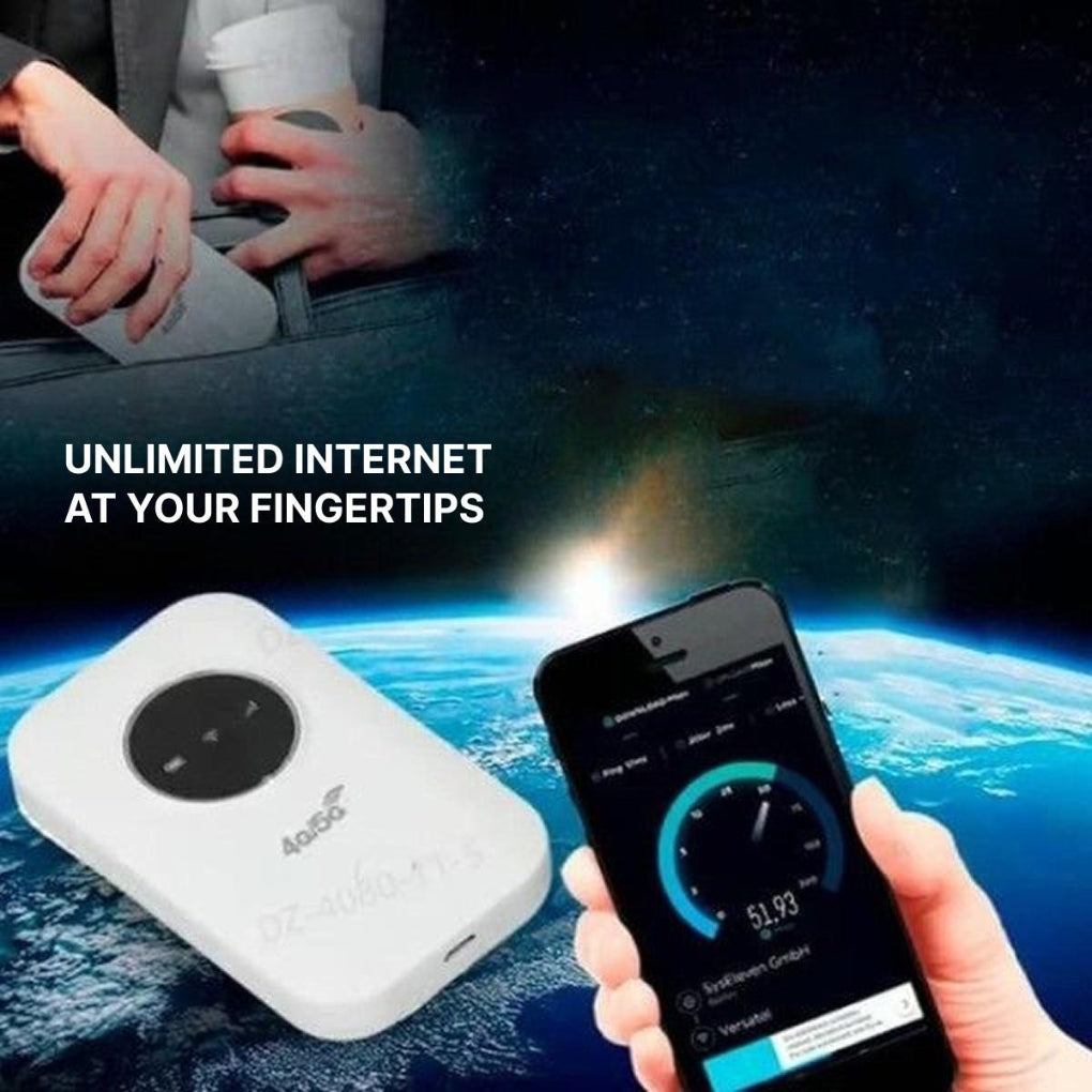 Davy | Portable 4G/5G WiFi Hotspot Router