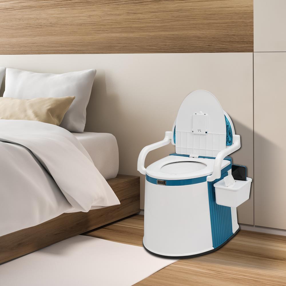 Davy | Portable Toilet with Armrests for Adults & Elderly