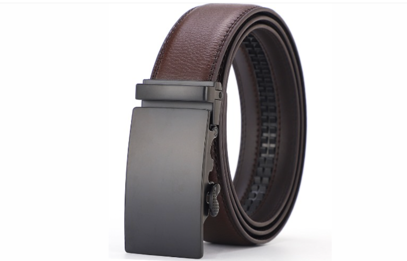 Davy | Premium PU Leather Belt – Luxury Automatic Buckle for Men