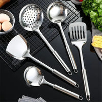 Davy | Utensilios de cocina premium de acero inoxidable | Set de 5 piezas