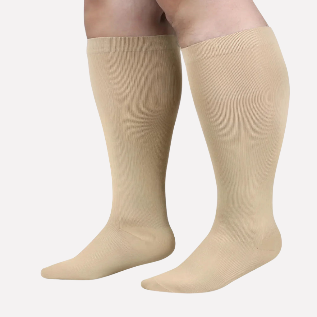 Davy | Ribbed Graduated Compression Socks