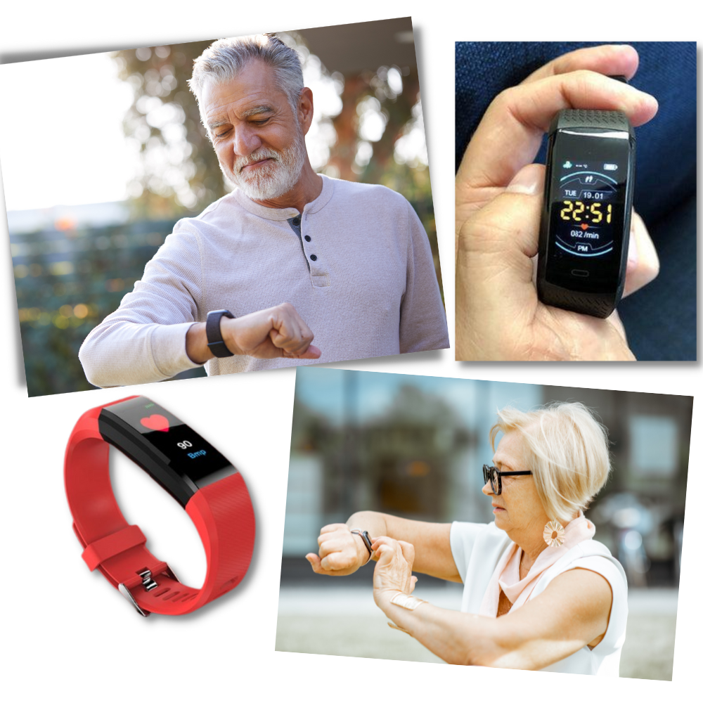 Davy | Senior Smartwatch | Heart Rate & Blood Pressure Always in View