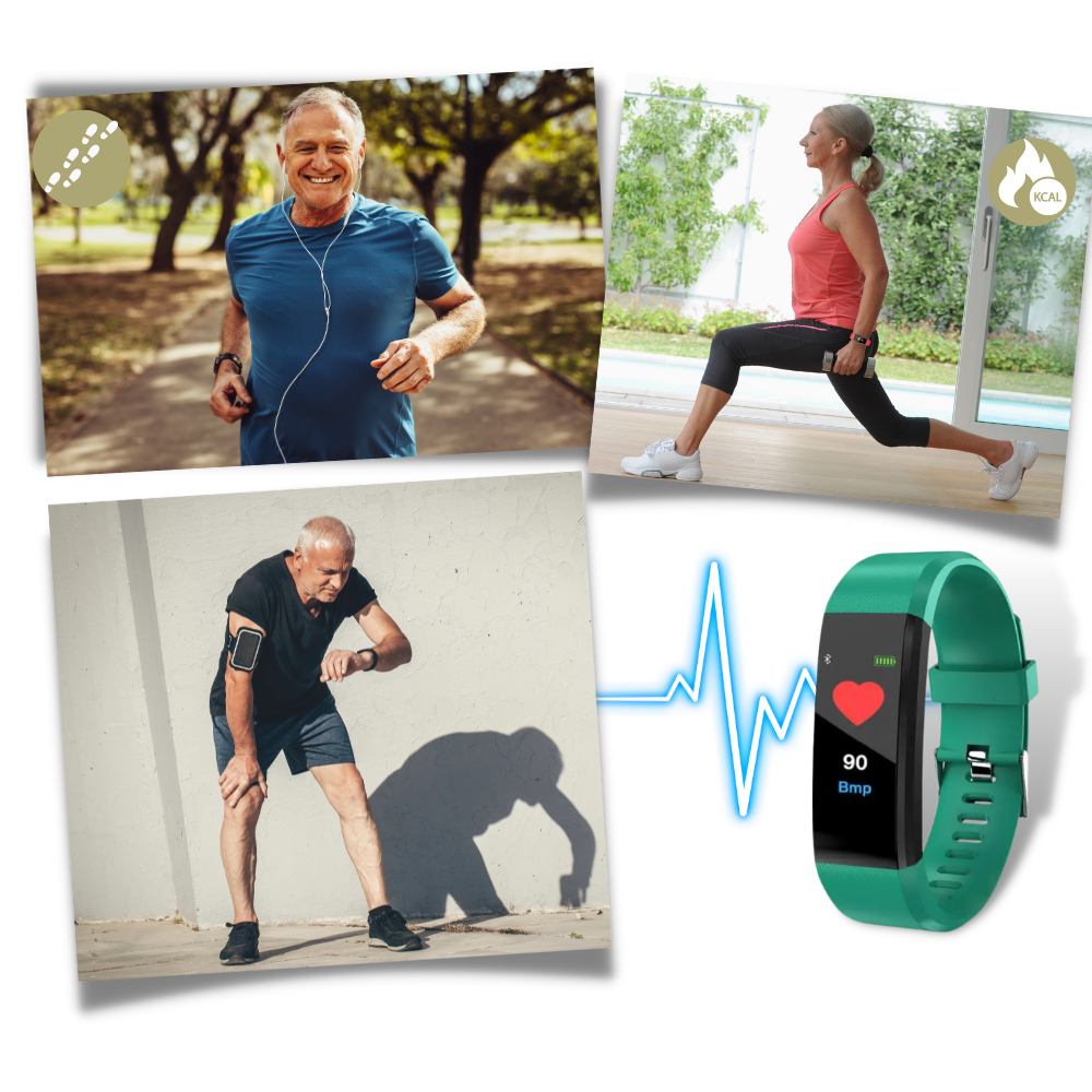 Davy | Senior Smartwatch | Heart Rate & Blood Pressure Always in View