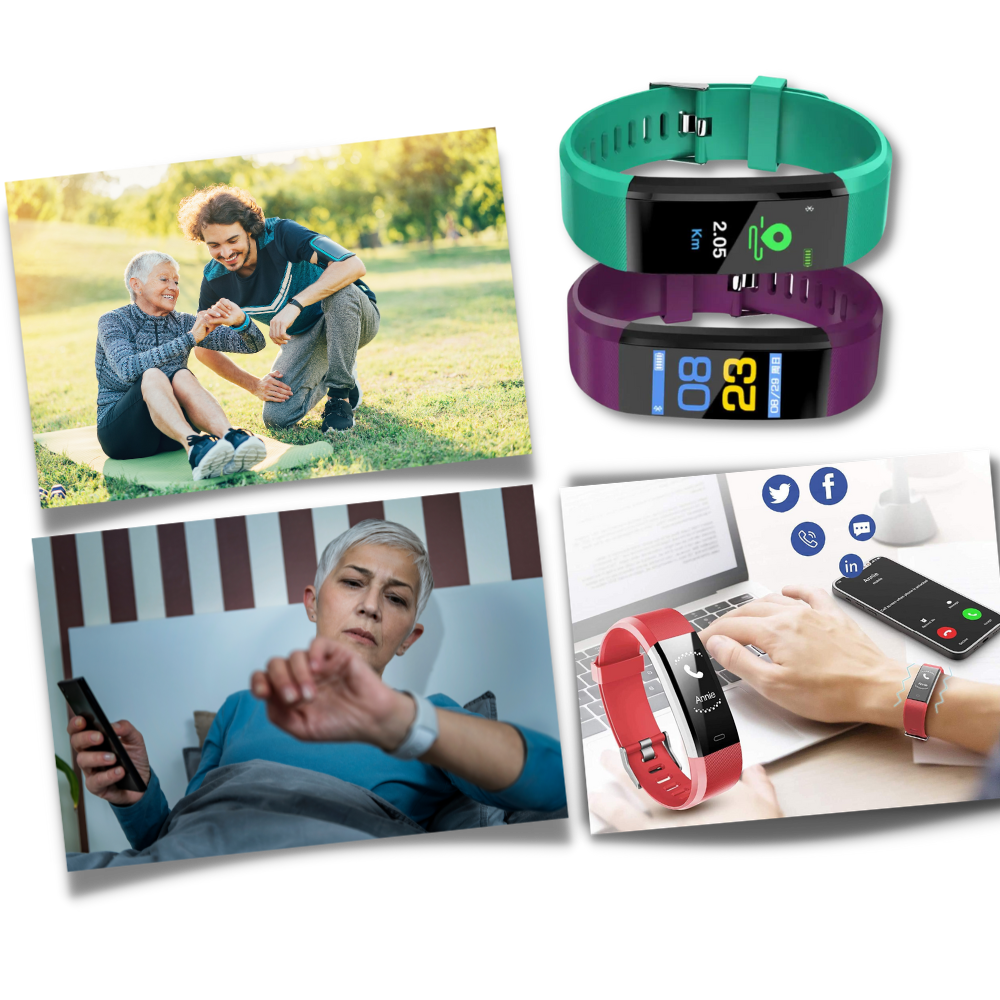 Davy | Senior Smartwatch | Heart Rate & Blood Pressure Always in View