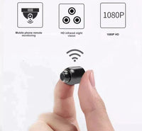 Davy | Cámara de Seguridad WiFi Pequeña con Visión Nocturna