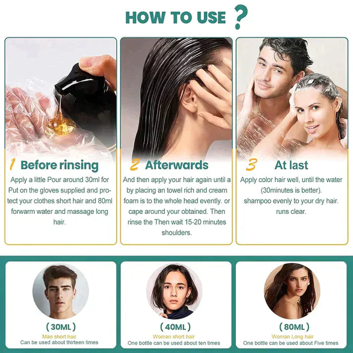 Davy | SORT HAIR COLOR SHAMPOO (AYURVEDIC WITHOUT SIDE EFFECTS)