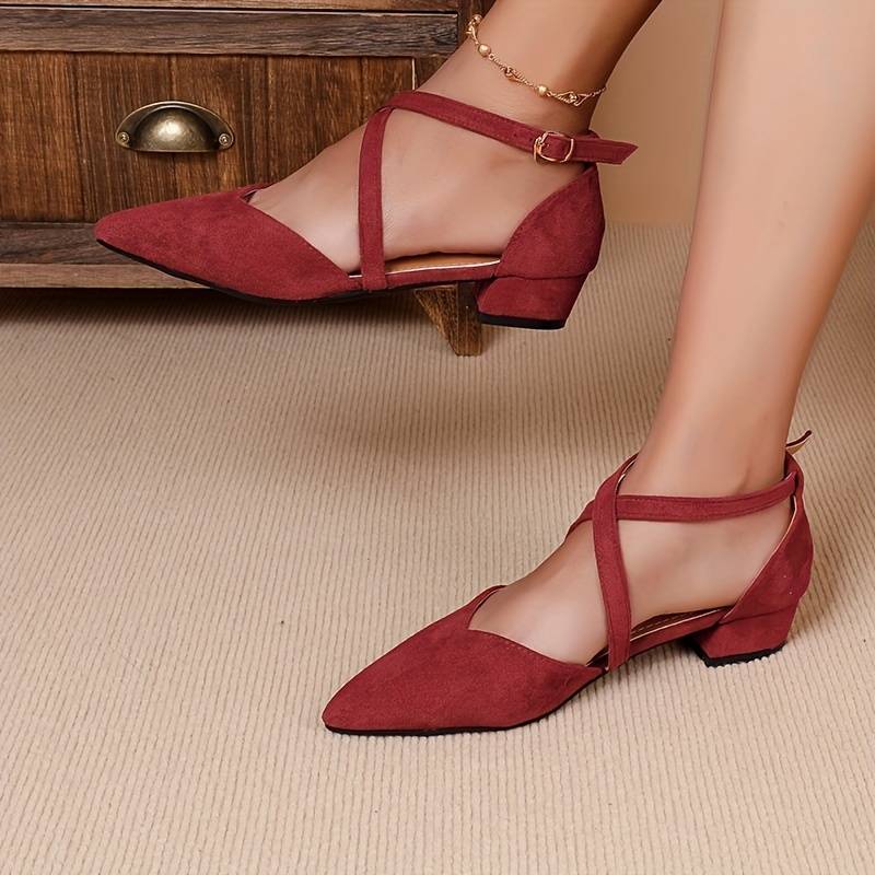 Davy | Stylish Flat Shoes in a Solid Color for Women