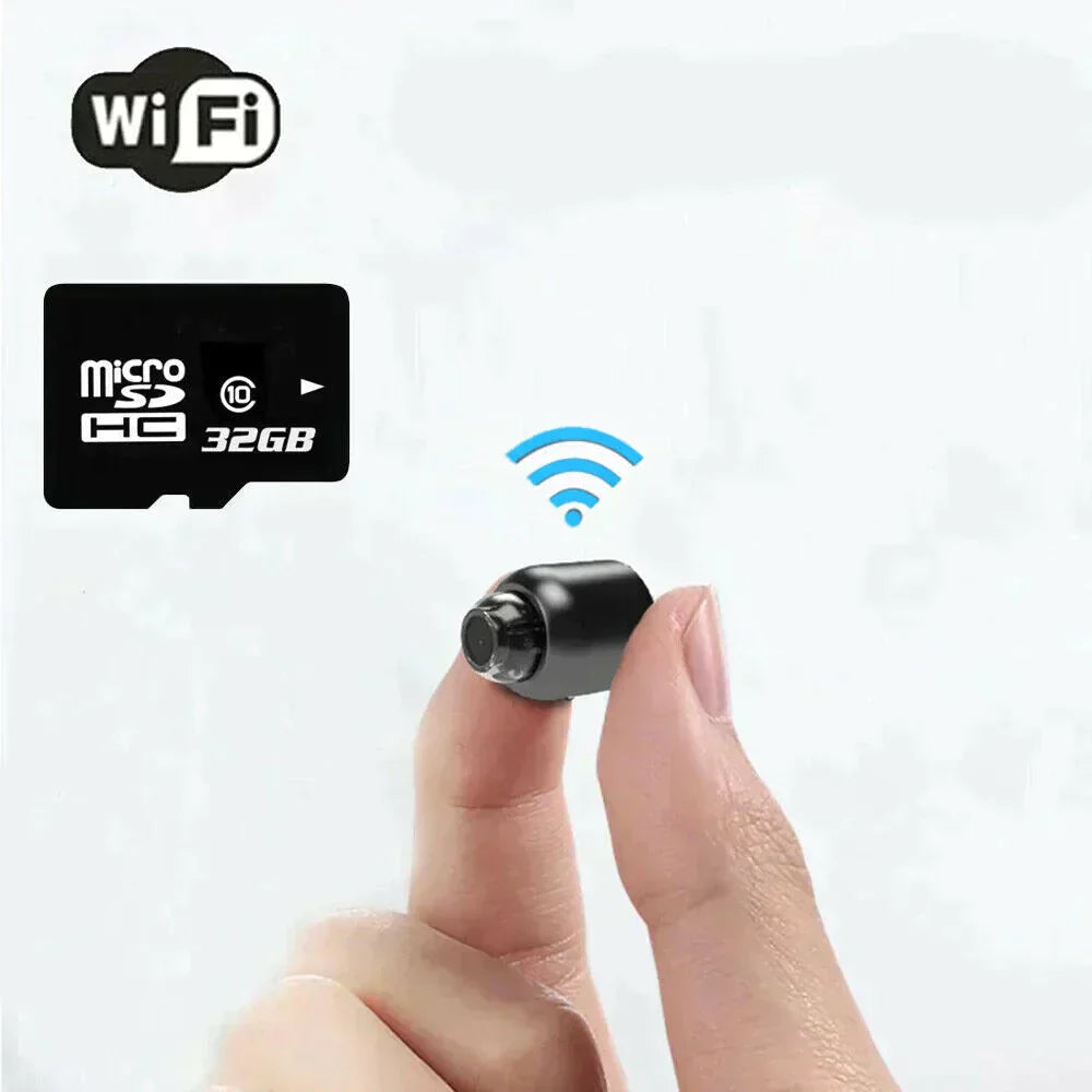 Davy | Super Small WiFi Surveillance Camera Night Vision IP Security Camera