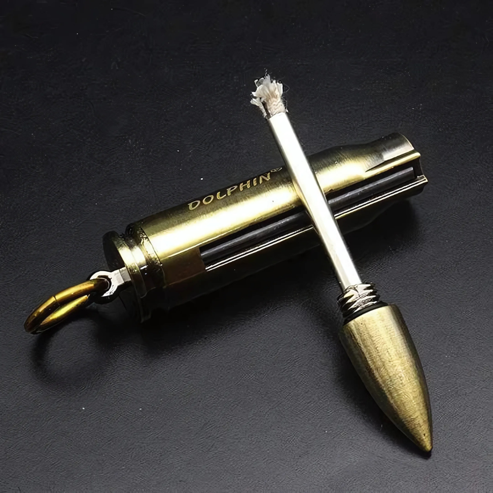 Davy | Survival Waterproof Flint Fire Starter Keychain