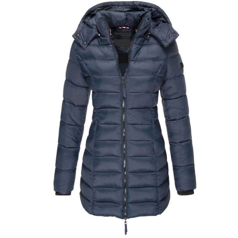 Davy The best and coziest winter jacket with hood and zipper