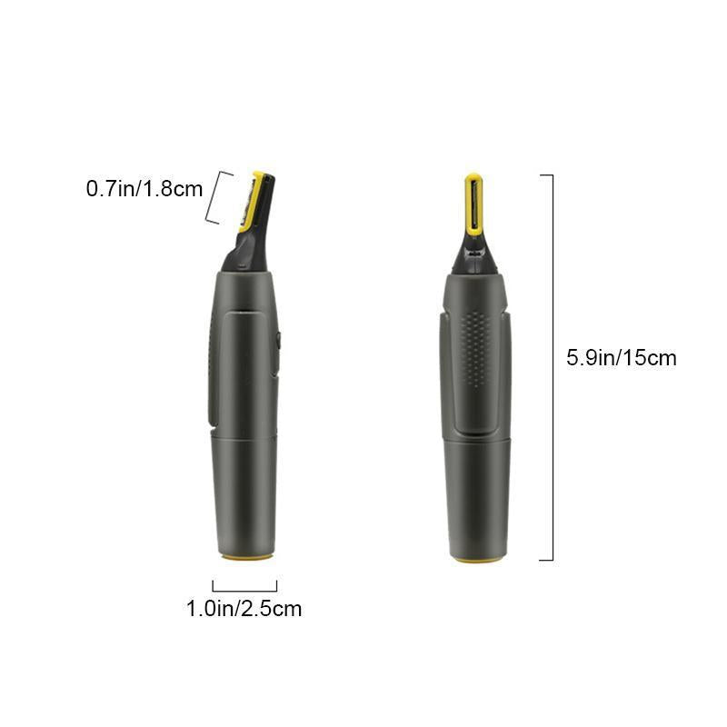 Davy | Ultra-thin Precision Trimmer | Micro-Oscillation Blades | Titanium Stainless Steel Technology | Integrated LED Lighting | Ergonomic Design
