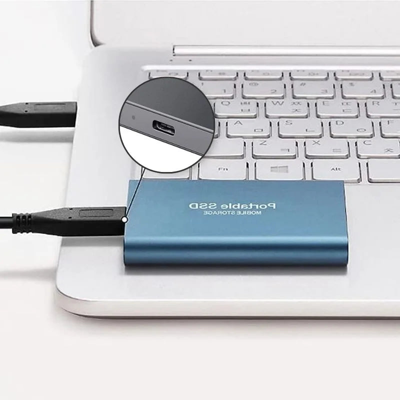 Davy | UltraDrive - External SSD - Super Fast Storage 128GB