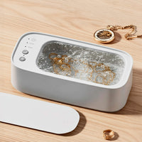 Davy | Appareil de Nettoyage Ultrasonique | Doux, Efficace & Polyvalent pour Bijoux, Lunettes, Montres et Dentiers