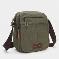 Davy | Bolso cruzado unisex con bolsillos con cremallera