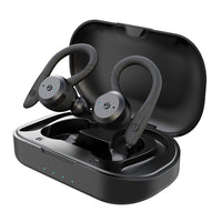 Davy | Écouteurs Sport Sans Fil Étanches Vega – 20 Heures d'Autonomie | Bluetooth 5.0, IPX7 pour Natation & Fitness