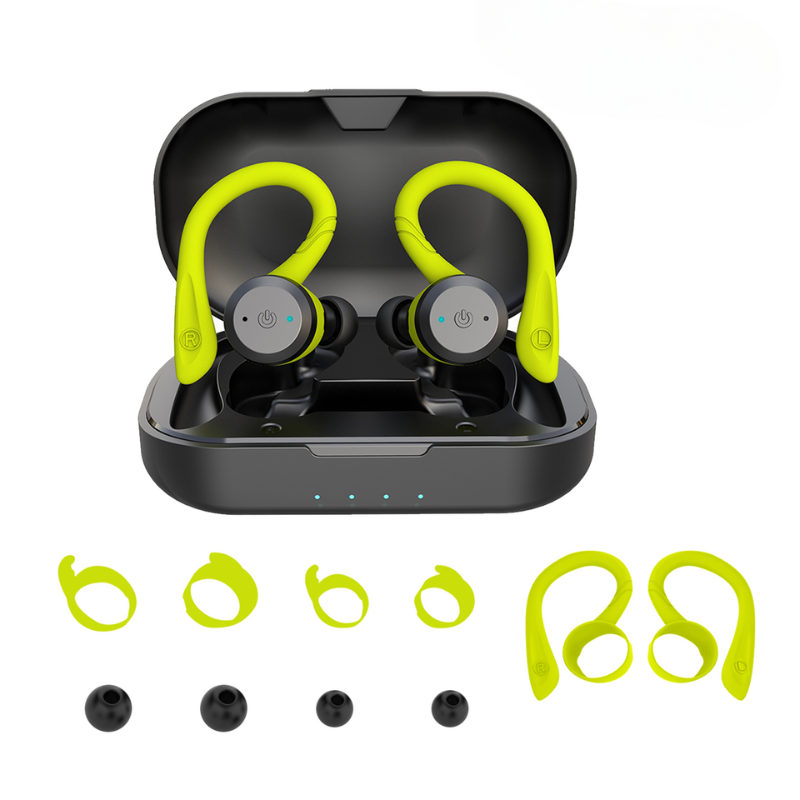 Davy | Vega - Waterproof Wireless Sport Earbuds with 20 Hours Playtime