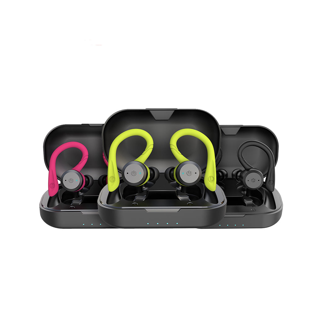 Davy | Vega - Waterproof Wireless Sport Earbuds with 20 Hours Playtime