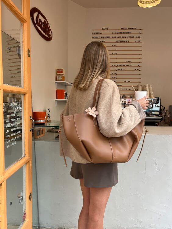 Davy - Vintage Tote Bag for Women | Spacious Shoulder Bag