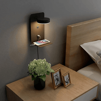 Davy | Applique murale avec chargeur USB-C et rotation à 330°