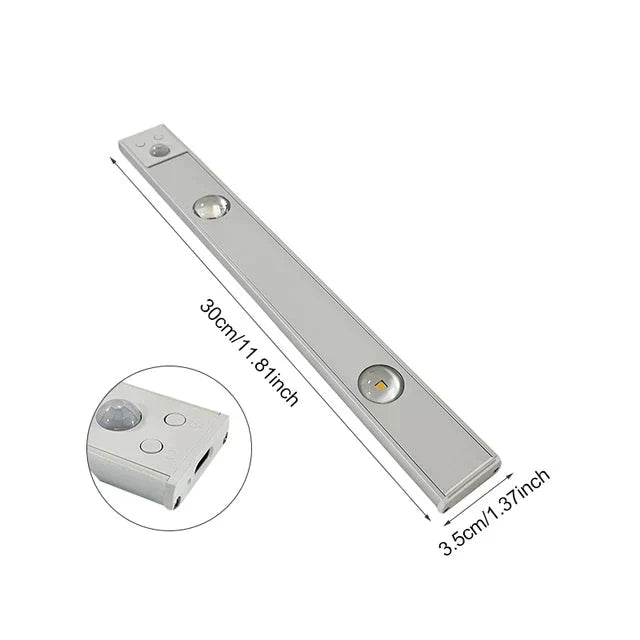 Davy | Wireless LED Light with Motion Sensor | Rechargeable, Dimmable & 3 Colors