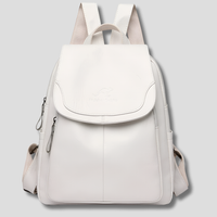Davy | Women's Anti-Theft Leather Backpack with Embossed Design