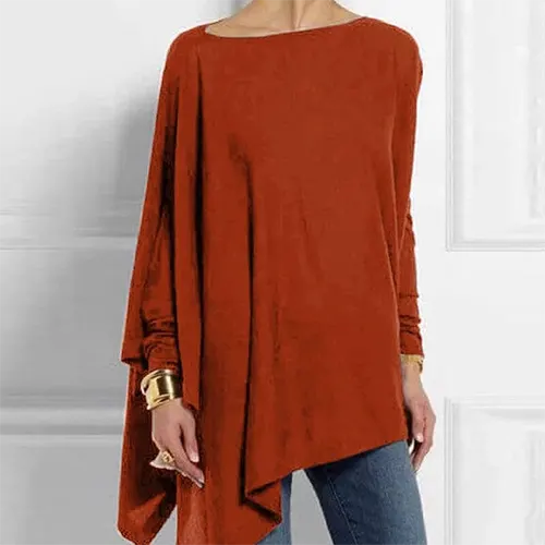 Davy | Women's Asymmetrical Long Sleeve Top