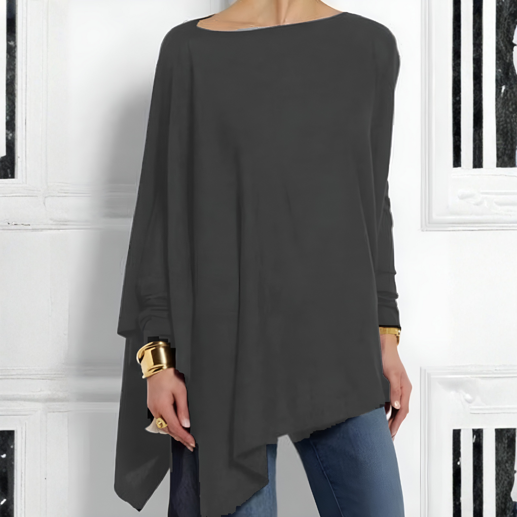 Davy | Women's Asymmetrical Long Sleeve Top