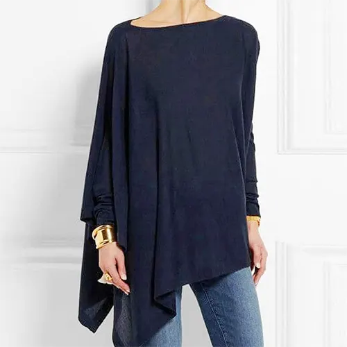 Davy | Women's Asymmetrical Long Sleeve Tunic