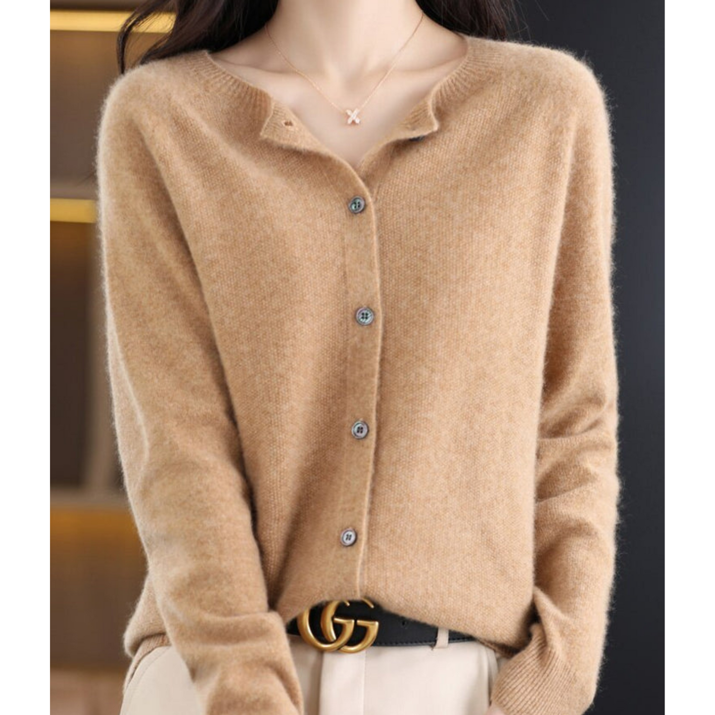 Davy | Women's Button Cardigan Sweater