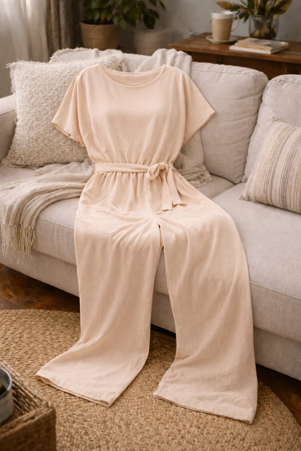 Davy | Women's Jumpsuit Wide Cut with Belt