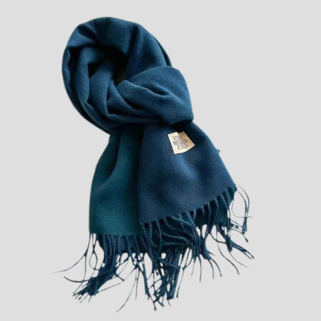 Davy | Women's Long Scarf with Fringe Detail