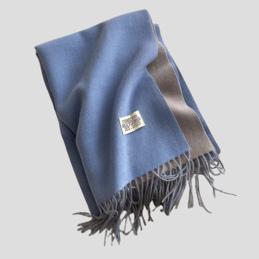 Davy | Women's Long Scarf with Fringe Detail