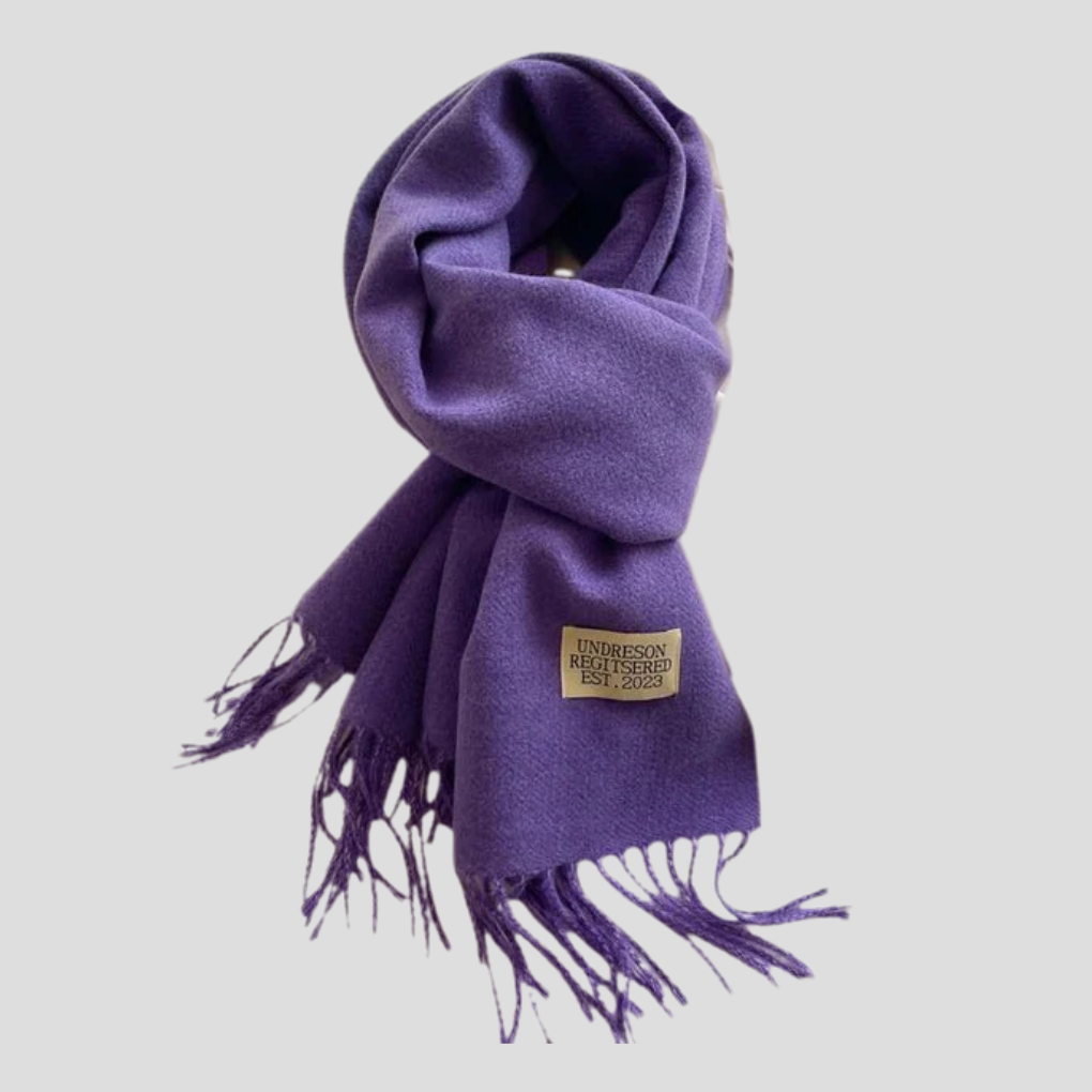 Davy | Women's Long Scarf with Fringe Detail