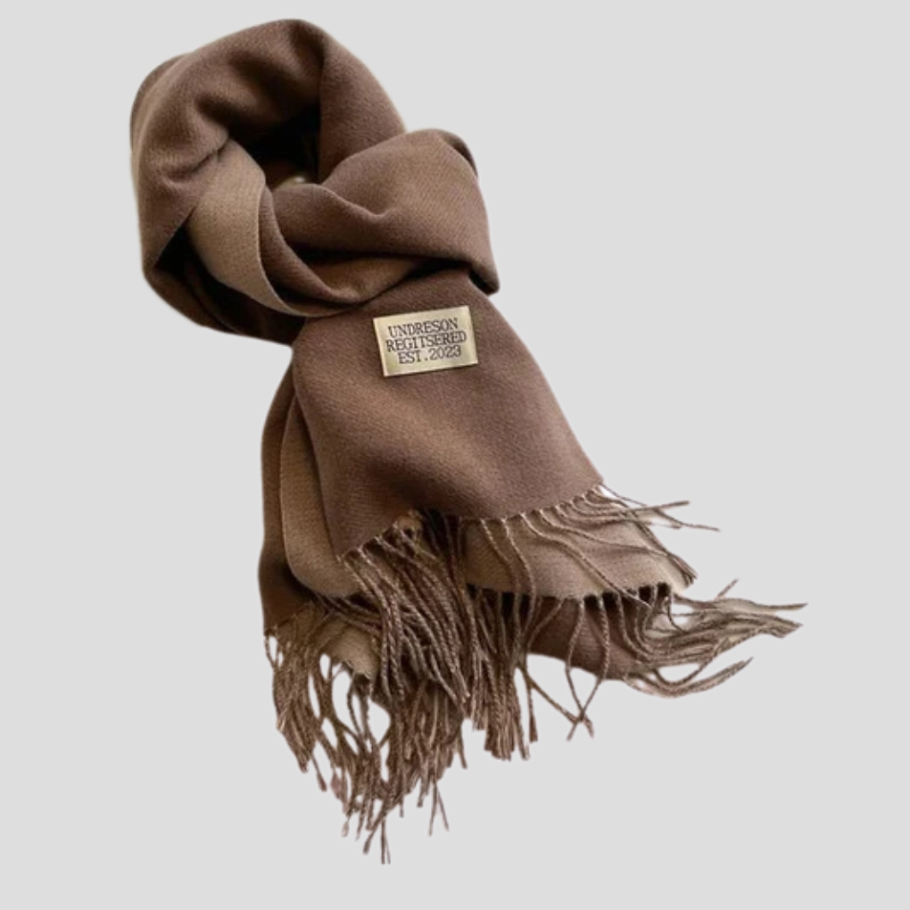 Davy | Women's Long Scarf with Fringe Detail