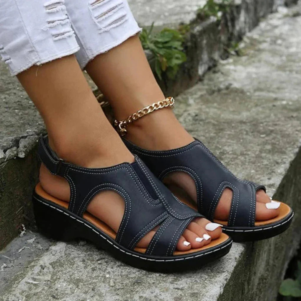 Davy | Women's Orthopedic Sandals with Open Toe Design