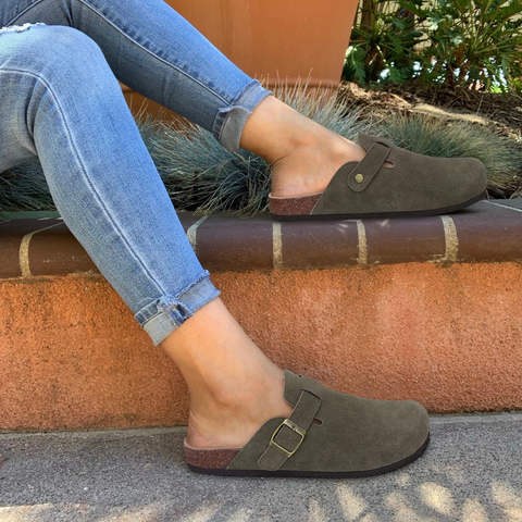 Davy | Women's Orthopedic Slippers with Strap