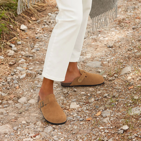 Davy | Women's Orthopedic Slippers with Strap