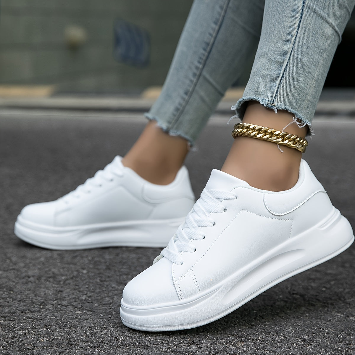Davy | Women's Platform Sneakers with Orthopedic Support