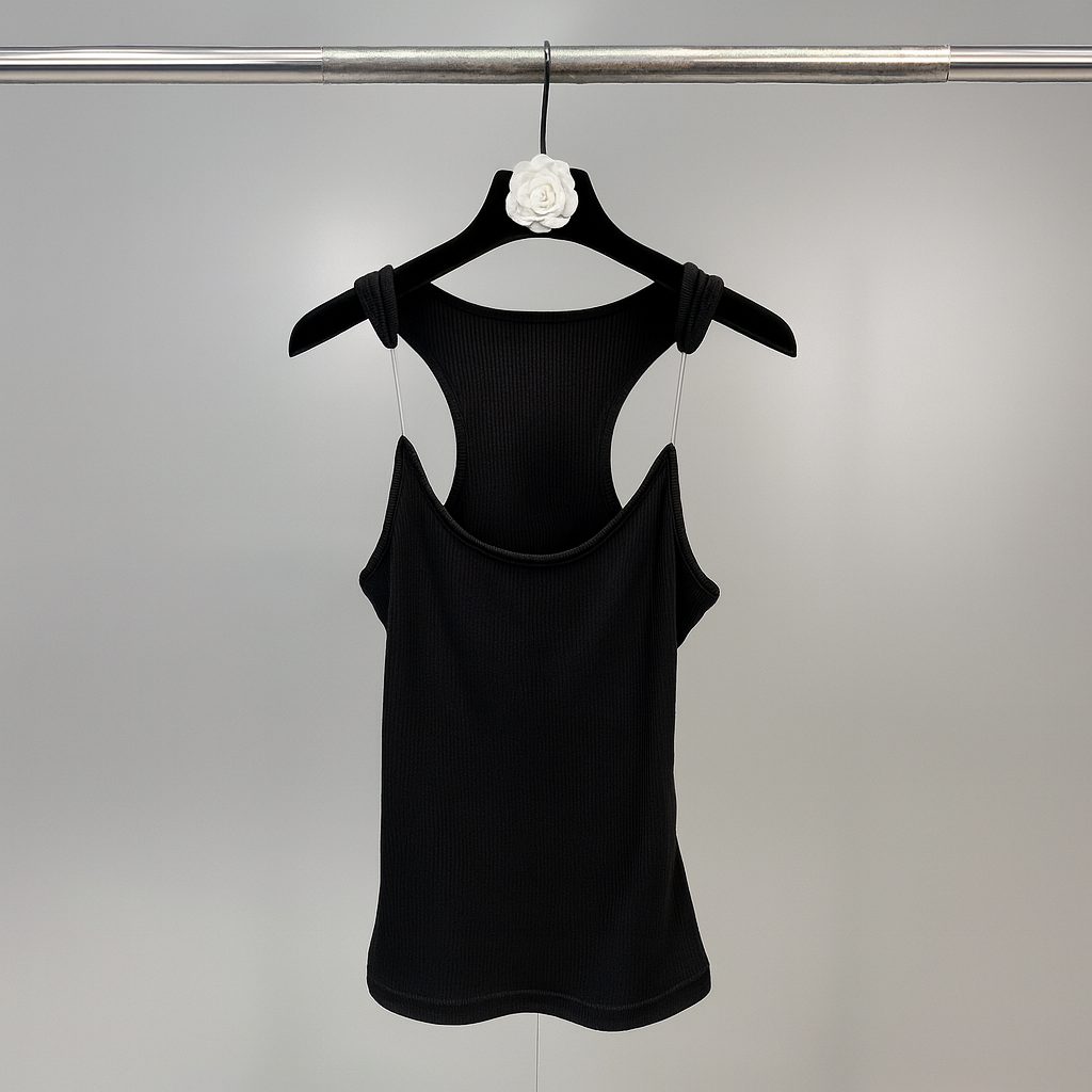 Davy | Women's Ribbed Racerback Tank Top