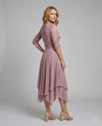 Robe midi élégante et fluide