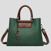 Davy | Sac fourre-tout texturé pour femmes avec poignées tressées