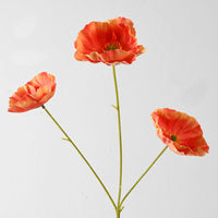 Tige de coquelicot artificiel décoratif