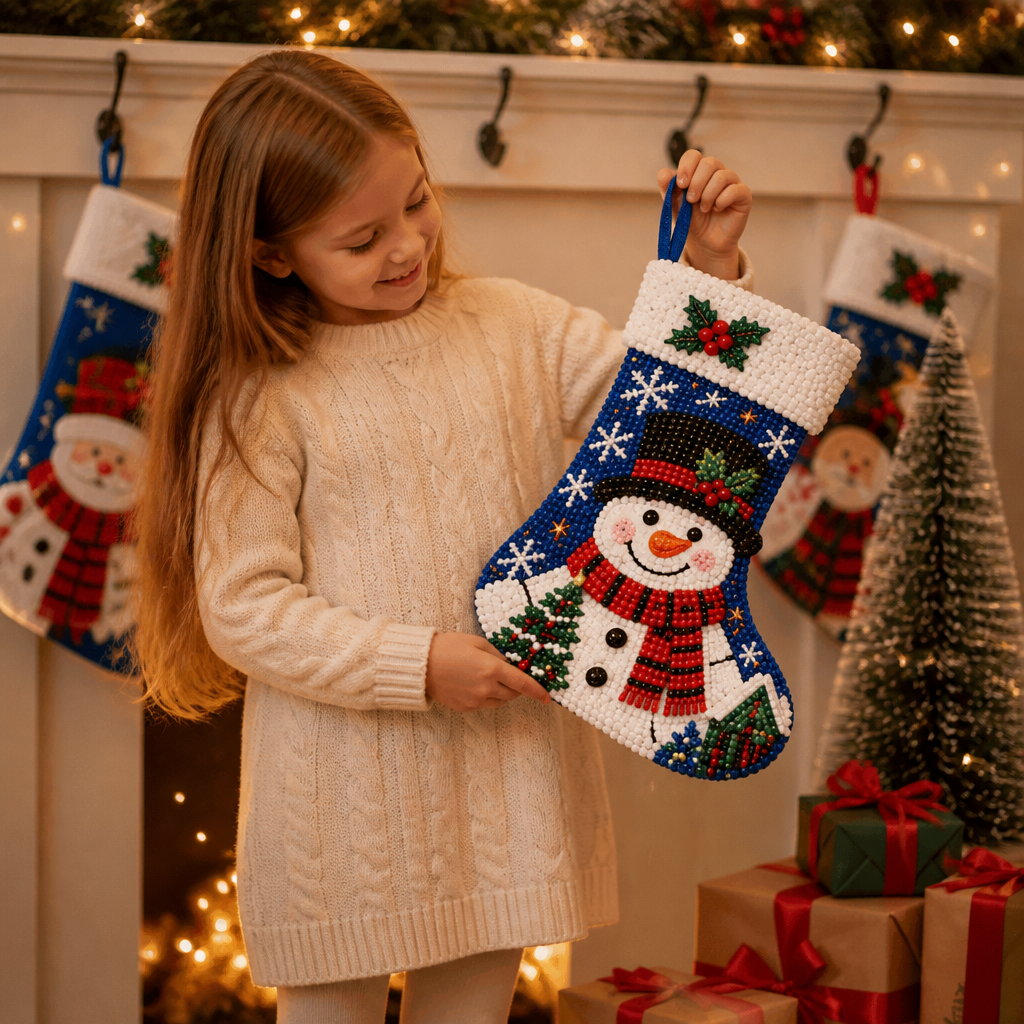 Diamond Painting Christmas Stocking Kit