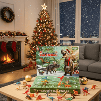 DINOQUEST 2025 – Calendrier de l’Avent de Noël avec 24 Jouets Dinosaure