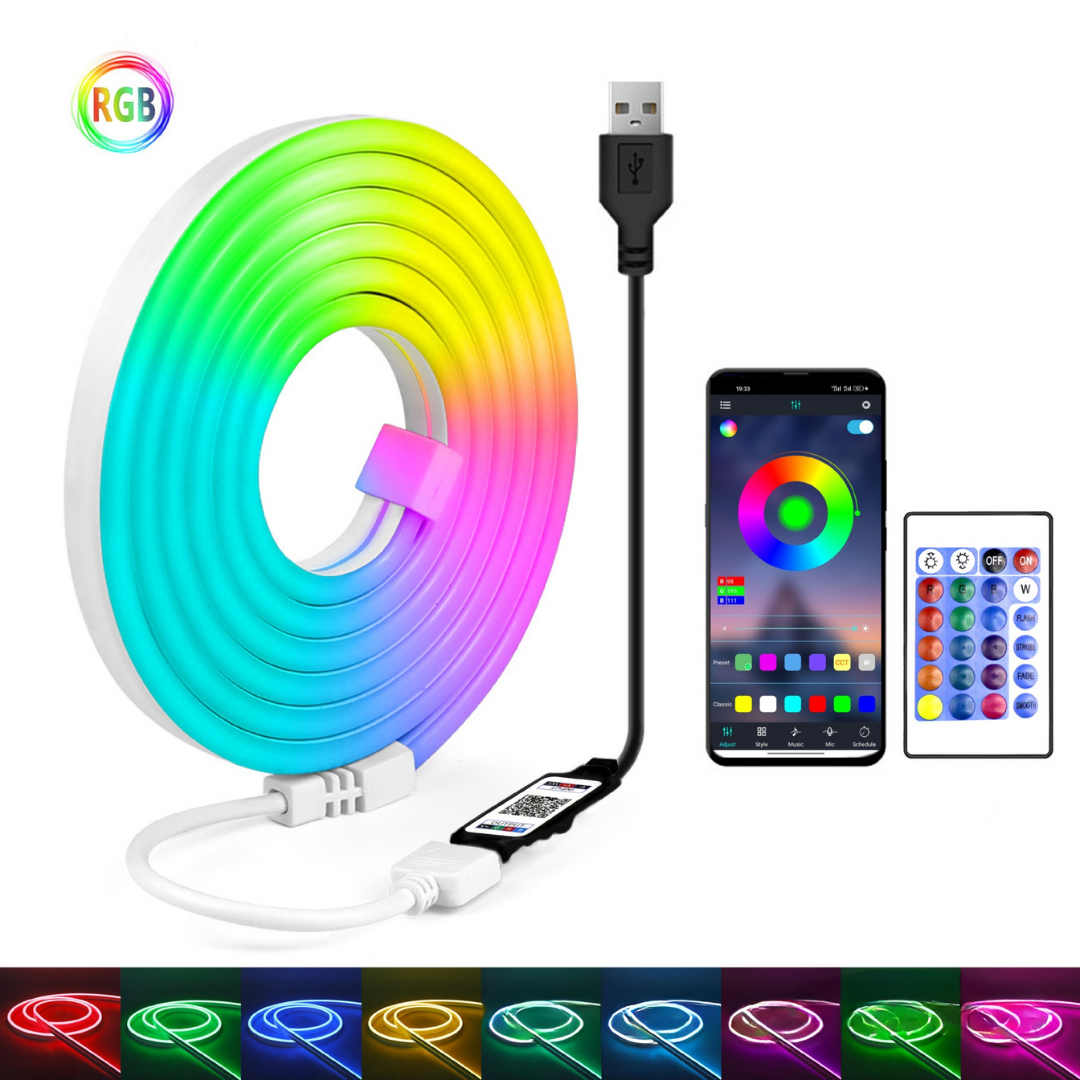 Ruban lumineux LED intelligent Dreamcolor avec contrôle par application