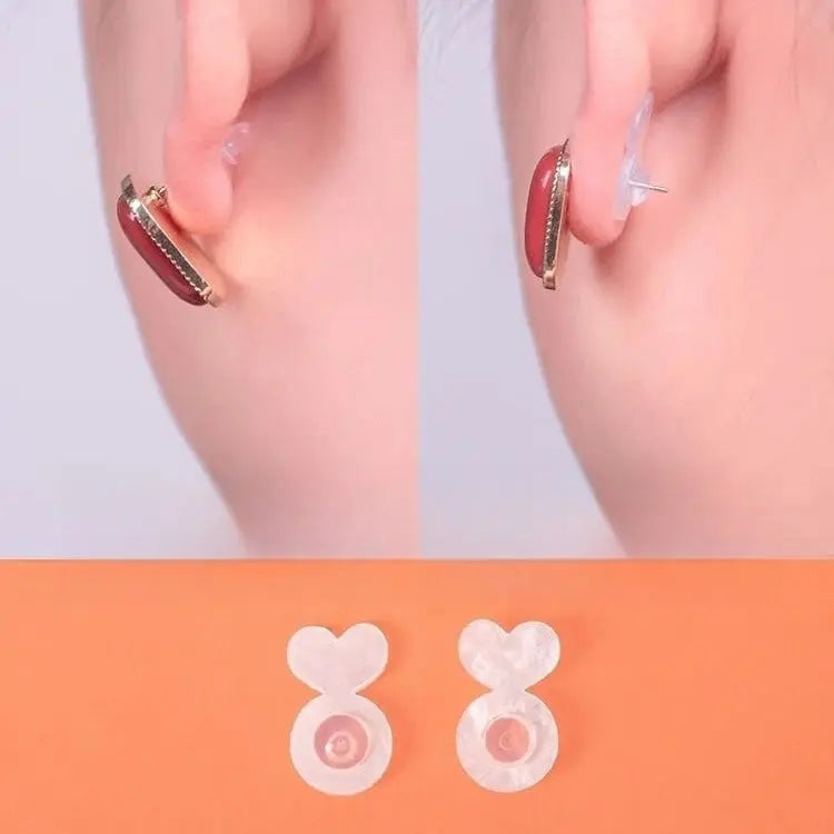 Stabilisateur de boucles d’oreilles pour maintenir les boucles lourdes en place sans qu’elles ne tombent